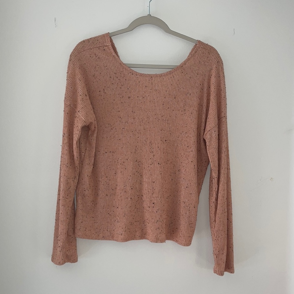 Open Back Sweater